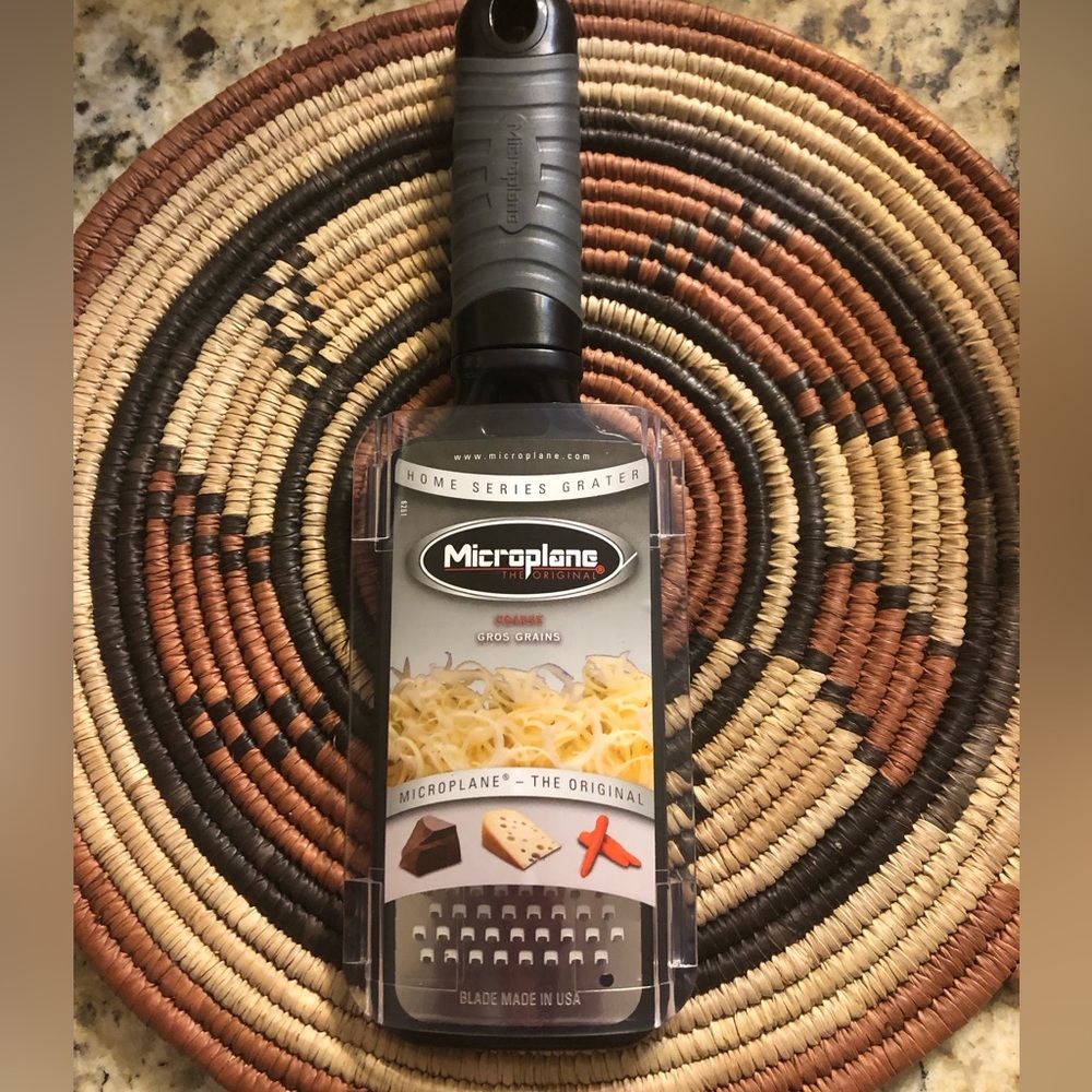 Microplane cheese grater
